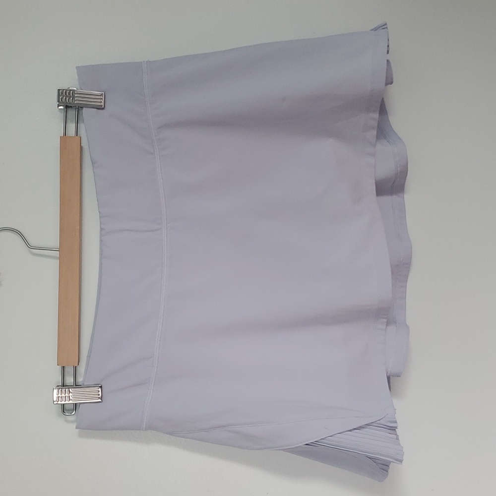 Lululemon lavender tennis skirt with built-in shorts.
